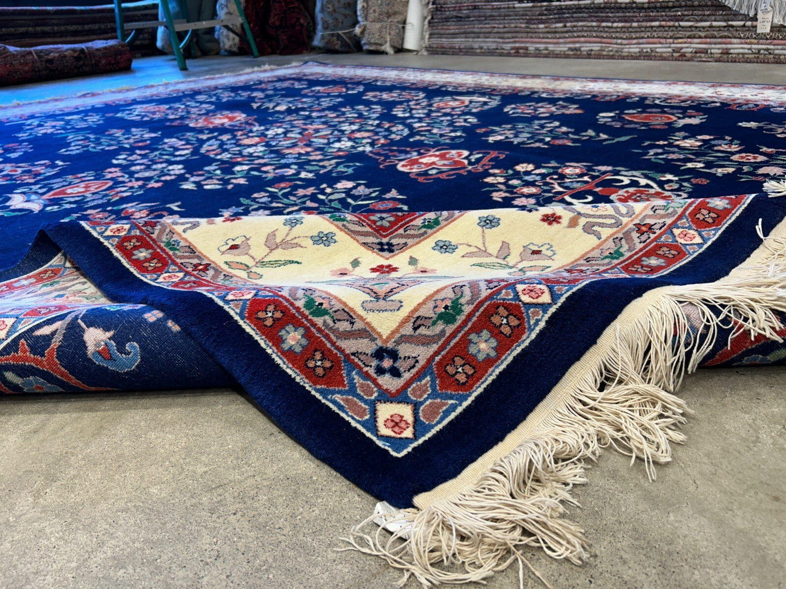 9'x12' Fine Hand-Knotted 100% Lamb Wool Pile SinoPersian Rug