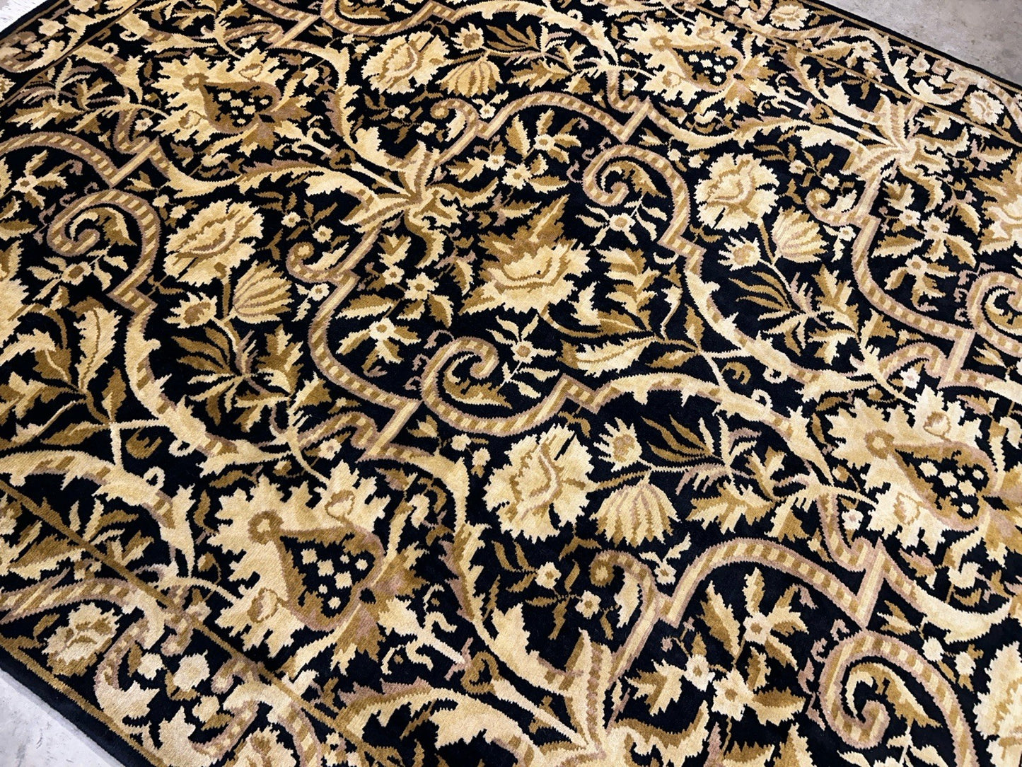 8’x10’ Hand-Knotted 100% Wool Pile Oriental Area Rug - Carpet