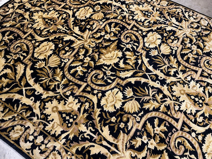 8’x10’ Hand-Knotted 100% Wool Pile Oriental Area Rug - Carpet