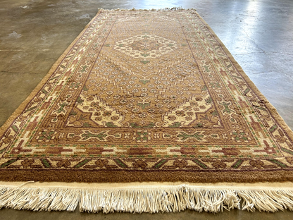 3'x6' Hand-Knotted 100% Wool Pile Oriental Area Rug - Carpet