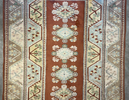 8'10"x11'8" Hand-Knotted 100%  Wool Pile Kazak Rug