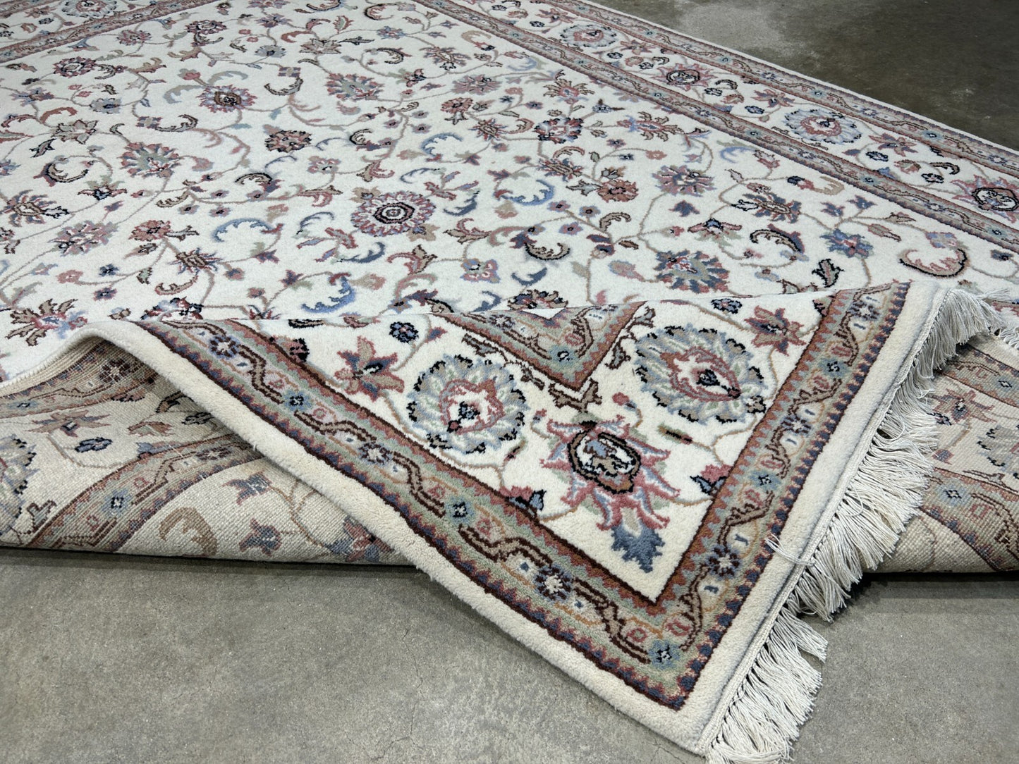 6'x9' Hand-Knotted 100% Wool Carpet - Kashane Design Area Rug