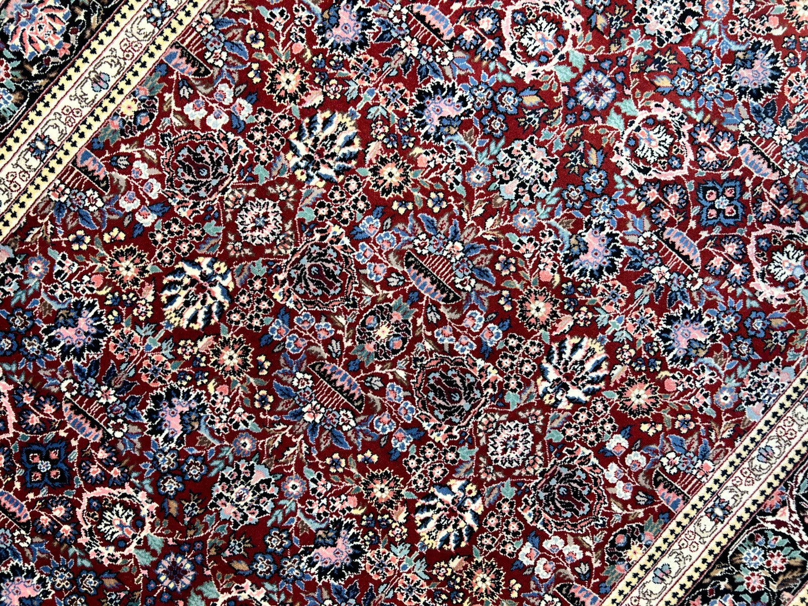 5'9"x8'9" Hand-Knotted 100% Wool Pile SinoPersian Carpet - Area Rug