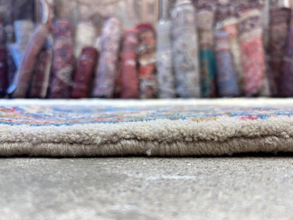 10'11"x14'9" Hand-Knotted 100% Wool Pile Kermane Area Rug - Carpet