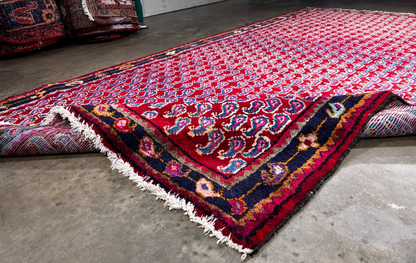 4'2" x 8'1" Hand-Knotted 100% Wool Carpet - Bidjare Area Rug