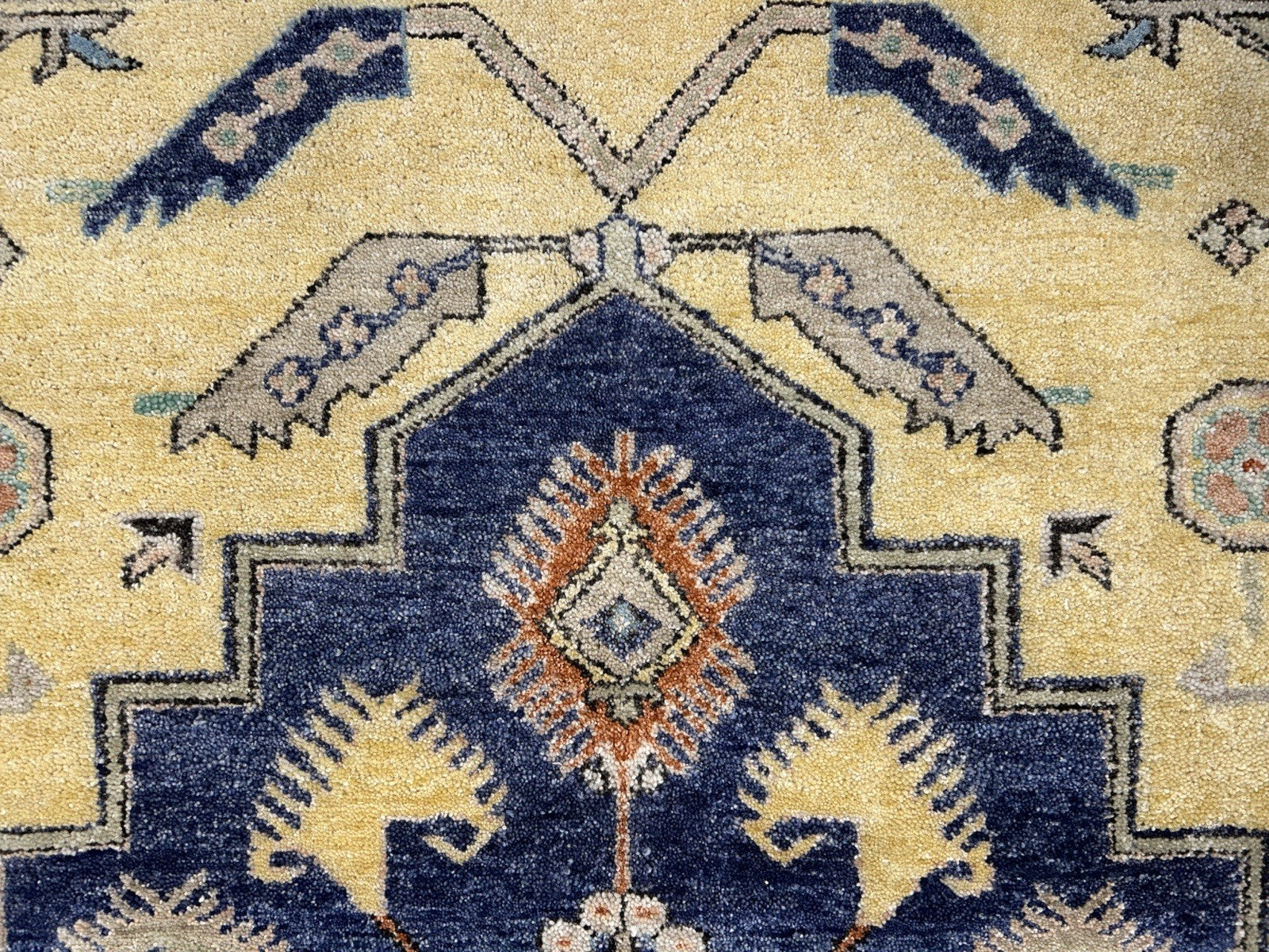 8’x10’1” Hand-Knotted 100% Wool Pile Indoserapi Area Rug - Carpet