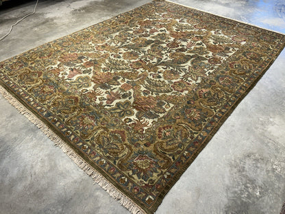 8’x10’ Hand-Knotted 100% Wool Pile Oriental Area Rug - Carpet