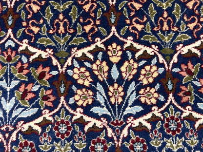 7'3"x10'10'' Hand-Knotted 100% Wool Pile Hereke Area Rug