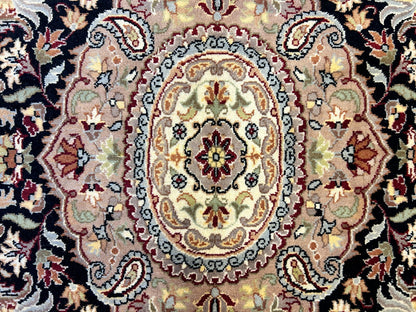 9'x12' Hand-Knotted 100% Wool Pile Tabrize Carpet - Area Rug