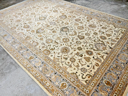 6'x 9' Hand-Knotted 100% Wool Carpet - Pakistan Kashane Area Rug