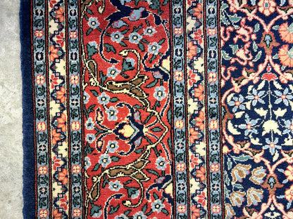 6'8"x9'9" Hand-Knotted 100% Wool Pile Hereke Carpet - Area Rug