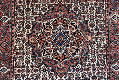 3'1"x5'1'' Hand-Knotted 100% Wool Pile Formal Bidjare Area Rug - Carpet
