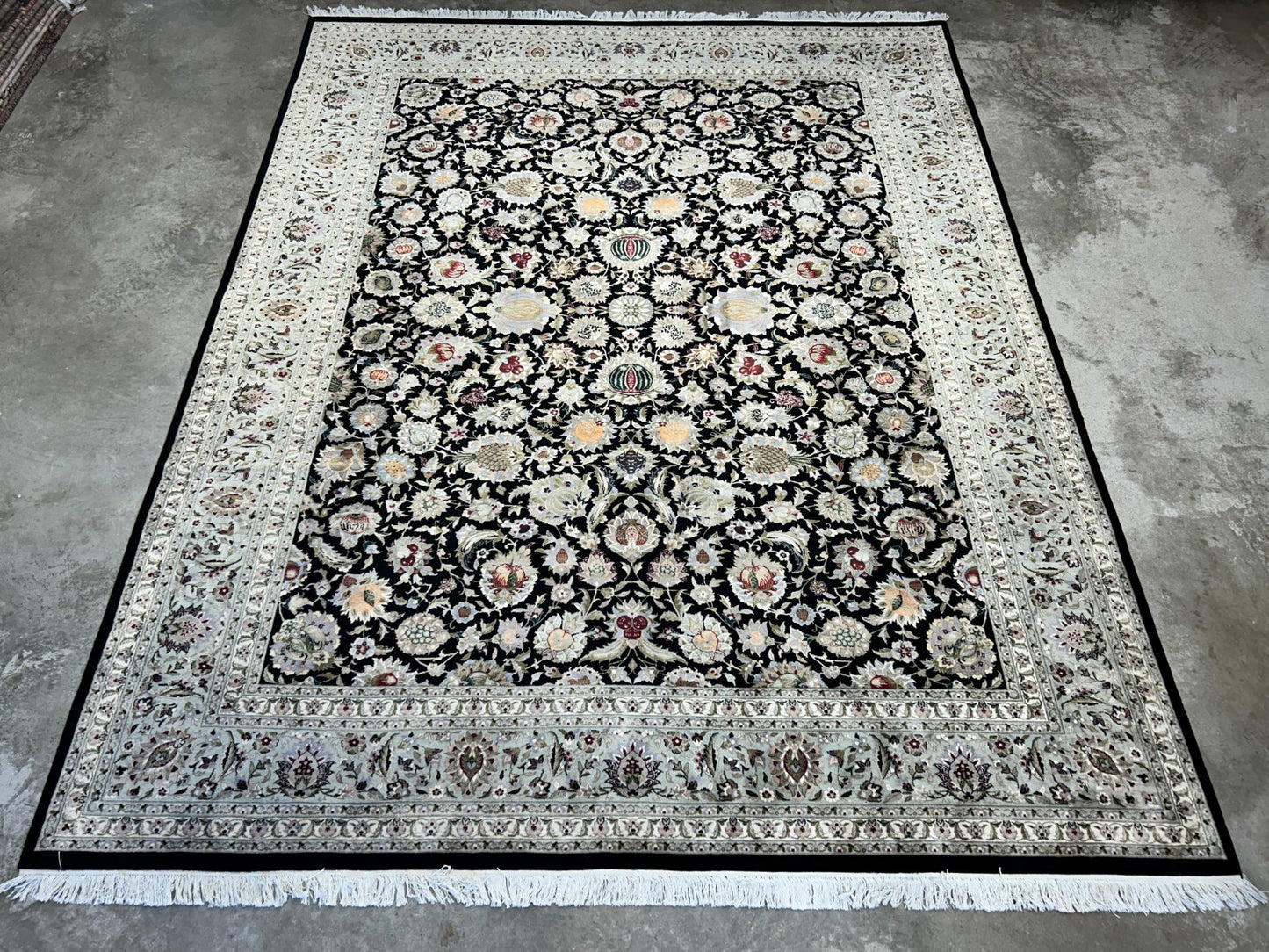9'x12' Hand-Knotted 100% Wool Pile Sinopersian Carpet - Area Rug