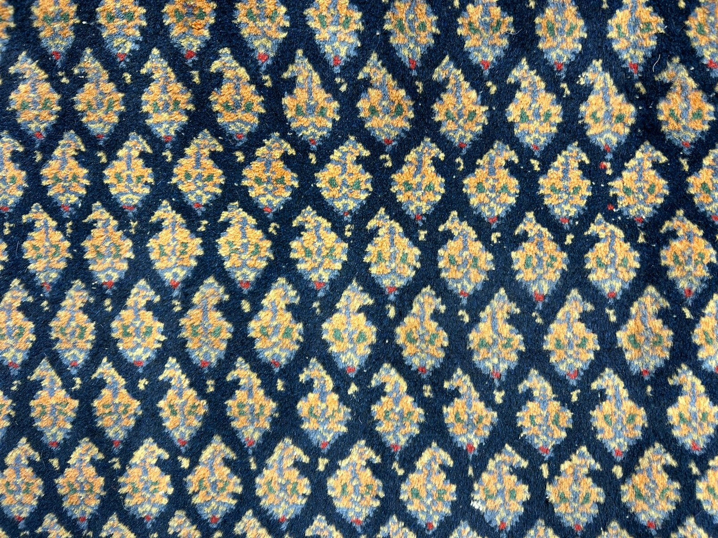 7’11”x10’ Vintage Hand-Knotted 100% Wool Pile Oriental Area Rug - Carpet