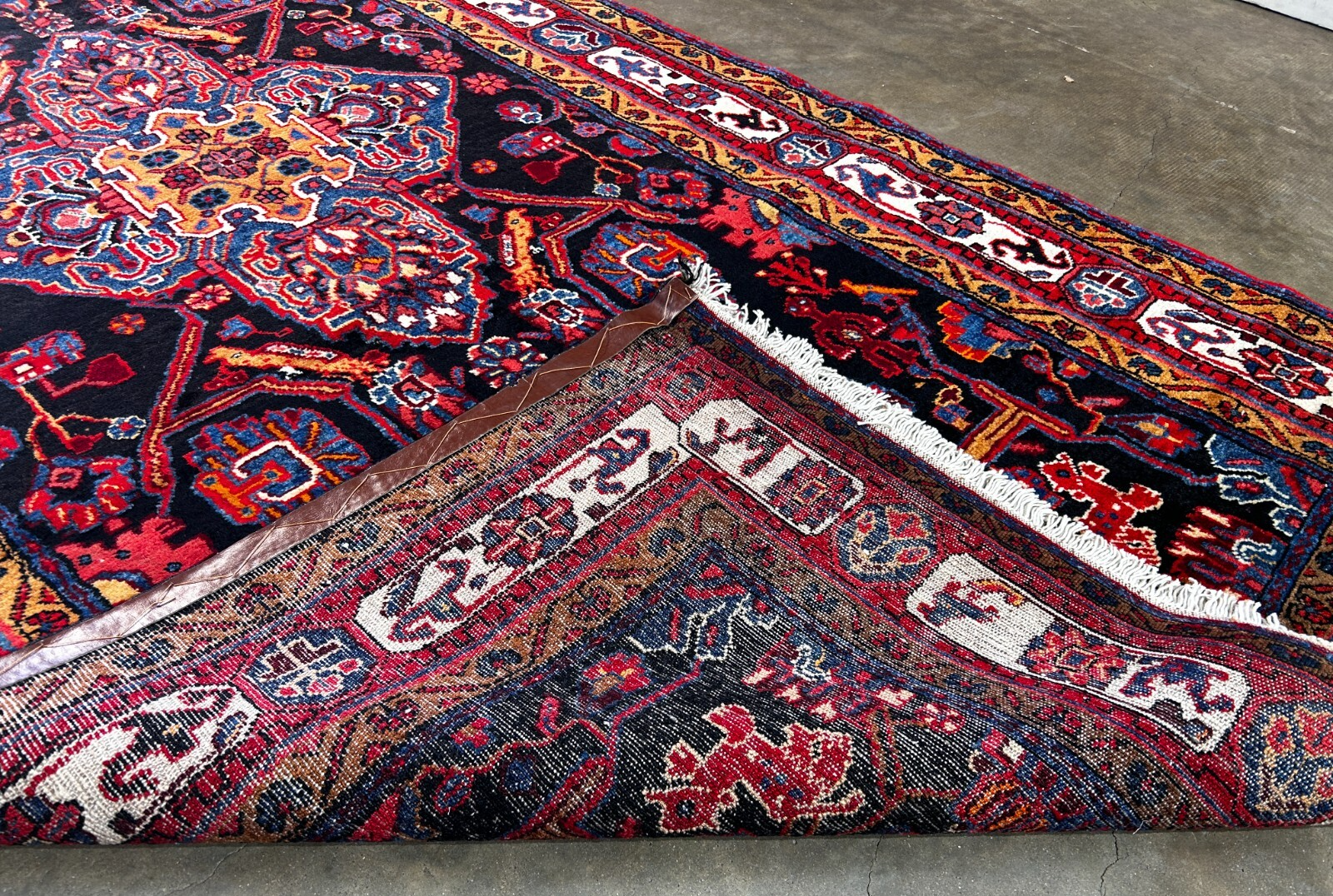 5'0" x 10'3'' Hand-Knotted 100% Lamb Wool Pile Nahavande Area Rug