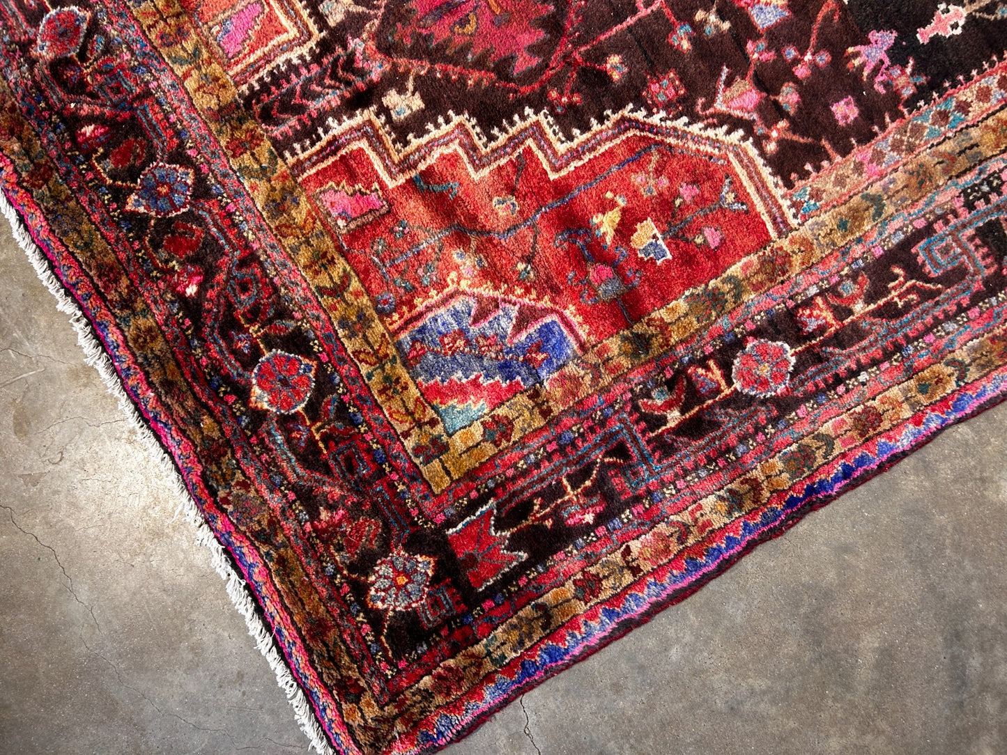 4'10" x 9'7" Hand-Knotted 100% Wool Carpet - Nahavande Area Rug