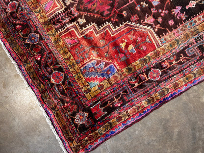 4'10" x 9'7" Hand-Knotted 100% Wool Carpet - Nahavande Area Rug