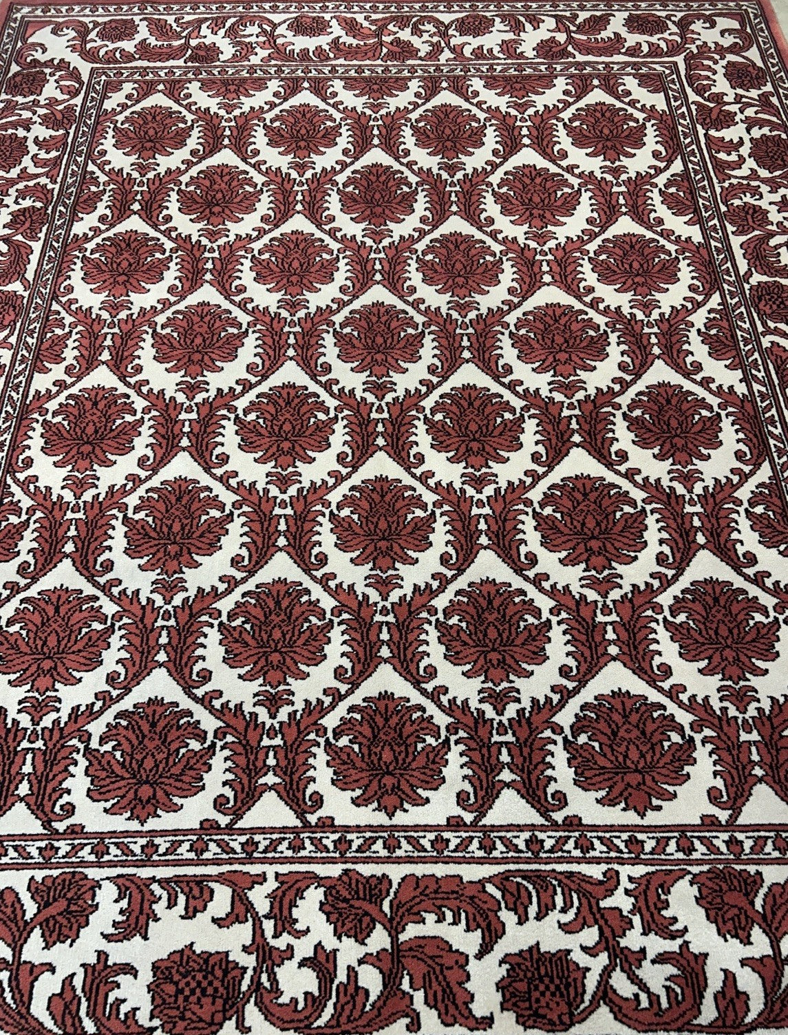 8’x9’11” Hand-Knotted 100% Wool Pile Oriental Area Rug - Carpet