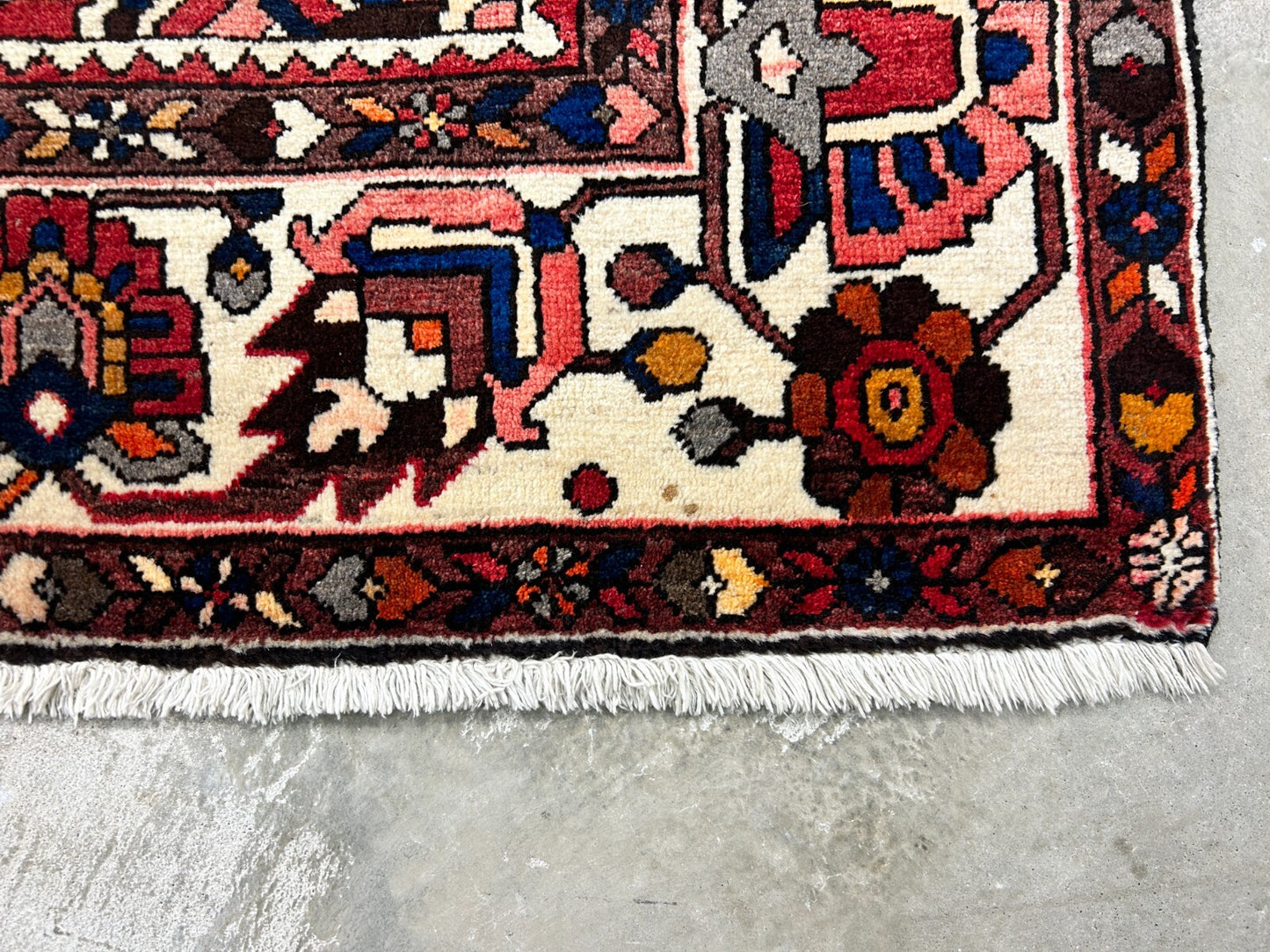 6'11"x10'4" Hand-Knotted 100% Wool Carpet - Bakhtiarie Area Rug