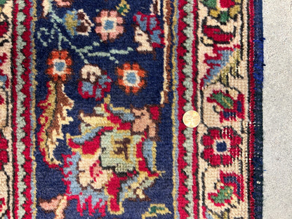 6'7"x9'9" Antique Hand-Knotted Wool Oriental Rug - Area Carpet