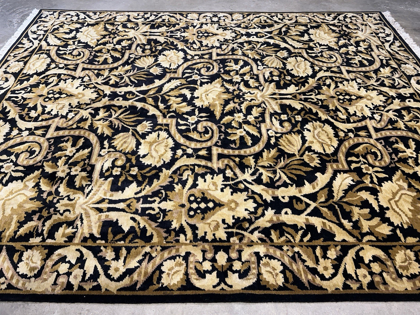 8’x10’ Hand-Knotted 100% Wool Pile Oriental Area Rug - Carpet