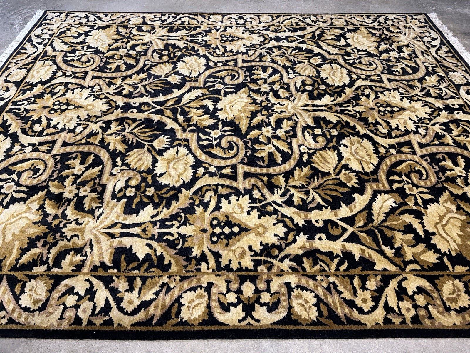 8’x10’ Hand-Knotted 100% Wool Pile Oriental Area Rug - Carpet