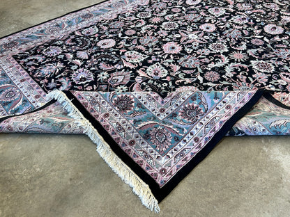 8'10" x 11'10" Hand-Knotted 100% Wool Carpet - Kashane Design Area Rug