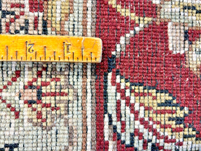 9' x 12' Hand-Knotted 100% Wool Carpet - Indian Agra Area Rug