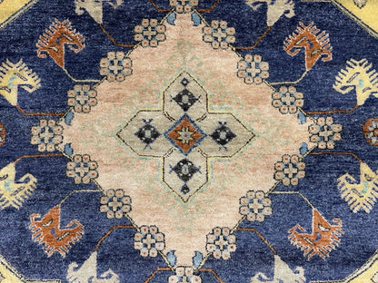 8’x10’1” Hand-Knotted 100% Wool Pile Indoserapi Area Rug - Carpet