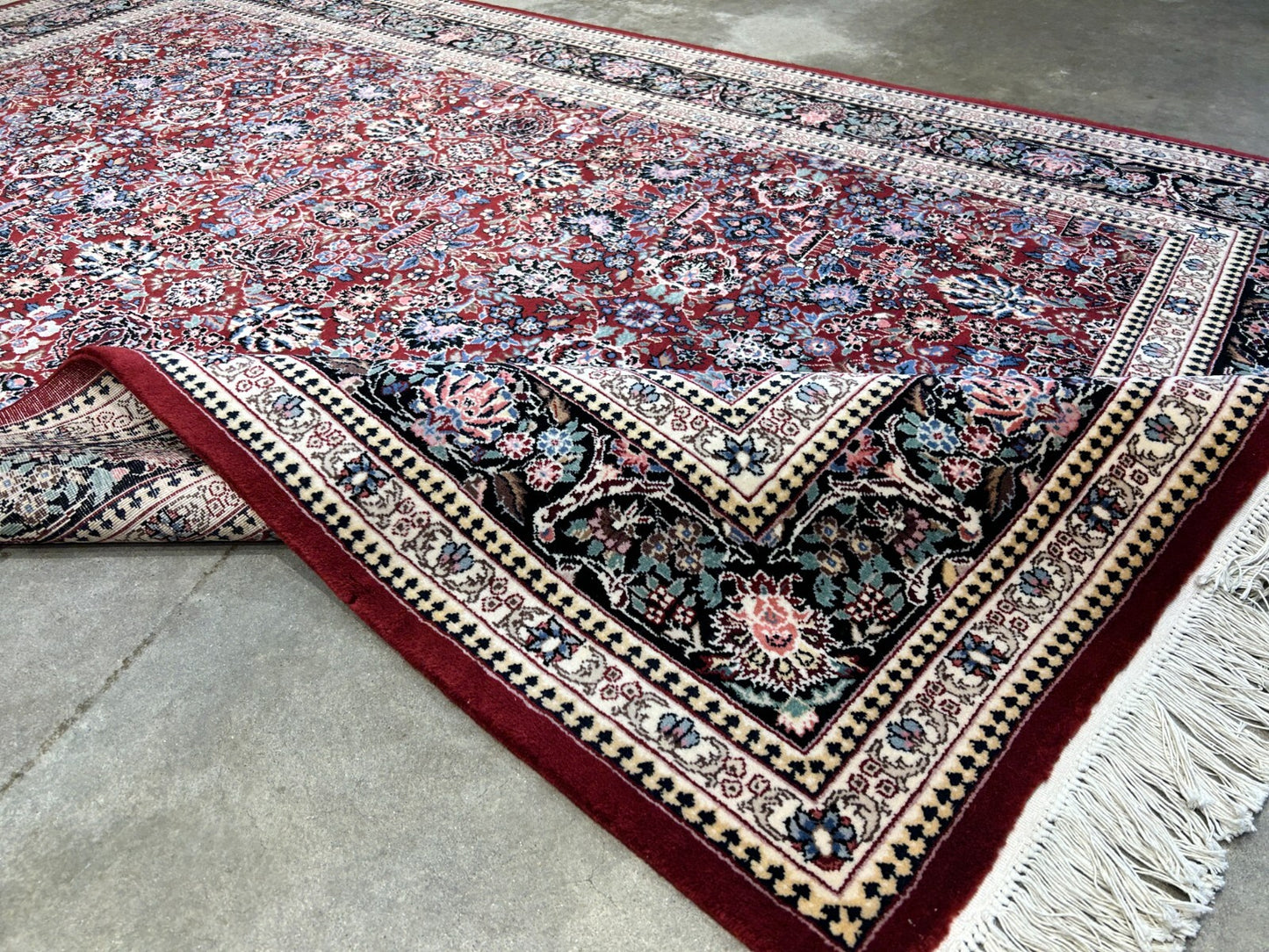 5'9"x8'9" Hand-Knotted 100% Wool Pile SinoPersian Carpet - Area Rug