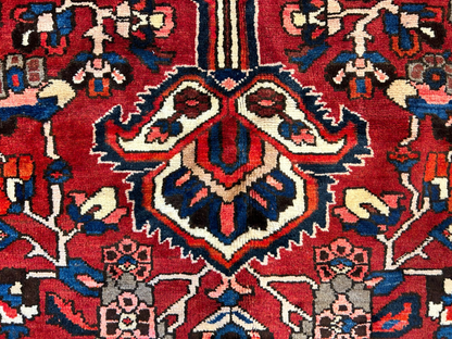10'2"x13'1" Hand-Knotted 100% Wool Pile Bakhtiarie Rug