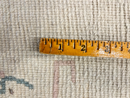 6'7"x9'10" Hand-Knotted 100% Wool Pile Indo-Nepali Carpet - Area Rug