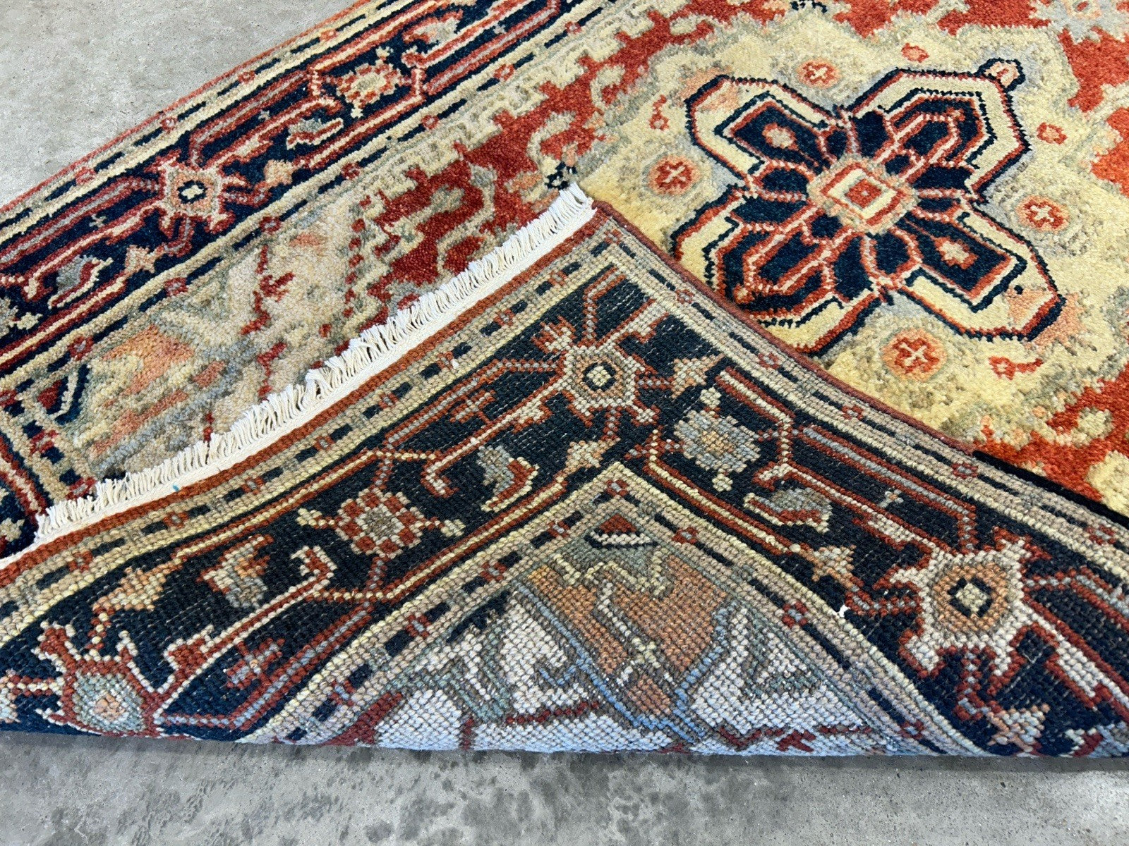 3’1"x5’1" Hand-Knotted 100% Wool Indoserapi Area Rug - Carpet