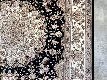 6'x9' Hand-Knotted 100% Wool Pile SinoPersian Carpet - Area Rug