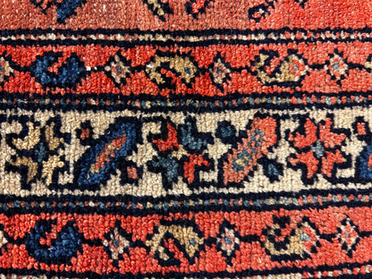 3'8" x 9'11" Hand-Knotted 100% Wool Pile - Malayere Runner