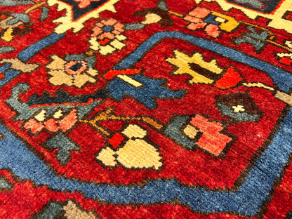 10'5"x12'8" Hand-Knotted 100% Wool Pile Bakhtiarie Rug