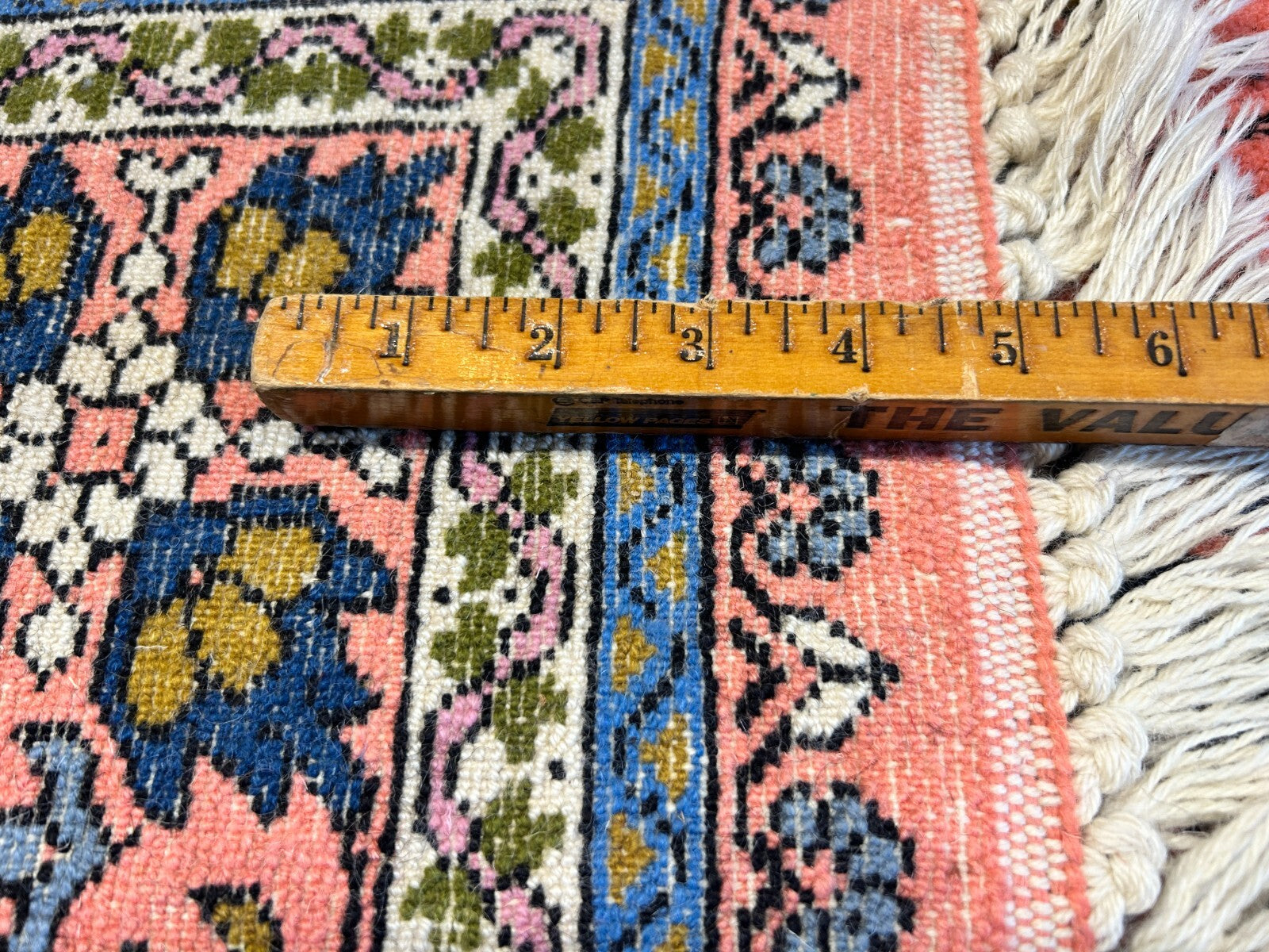 6'10"x9'1" Hand-Knotted 100% Wool Pile Morocco Carpet - Area Rug