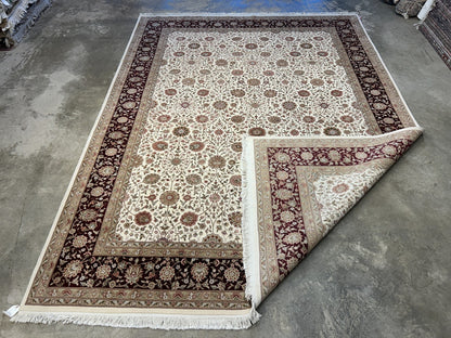 9'x12' Very Fine Hand-Knotted 100% Lamb Wool Pile PakPersian Rug