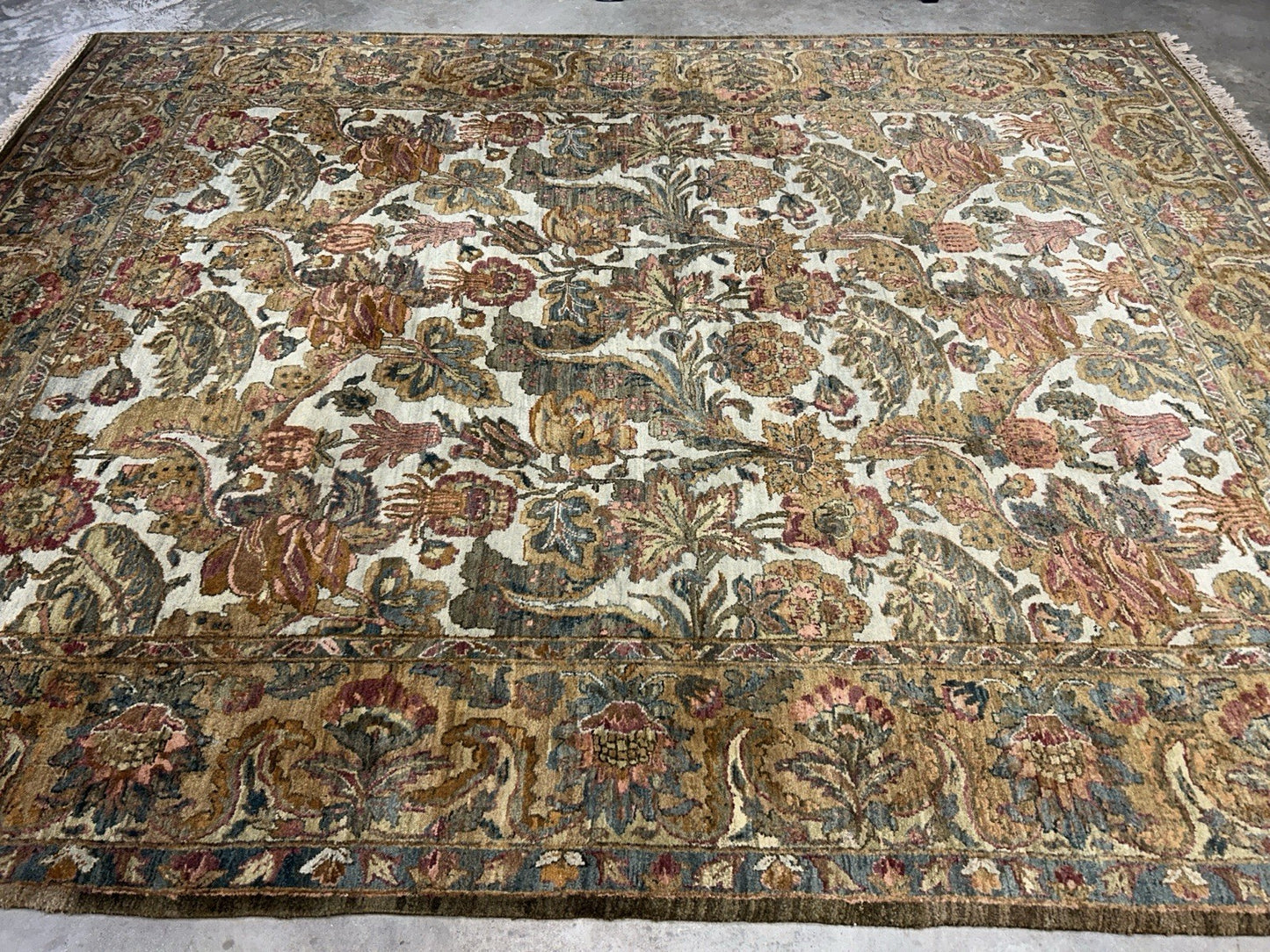 8’x10’ Hand-Knotted 100% Wool Pile Oriental Area Rug - Carpet