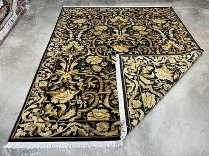 8’x10’ Hand-Knotted 100% Wool Pile Oriental Area Rug - Carpet