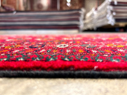 2'8"x3'10" Hand-Knotted 100% Wool Pile Bokhara Rug