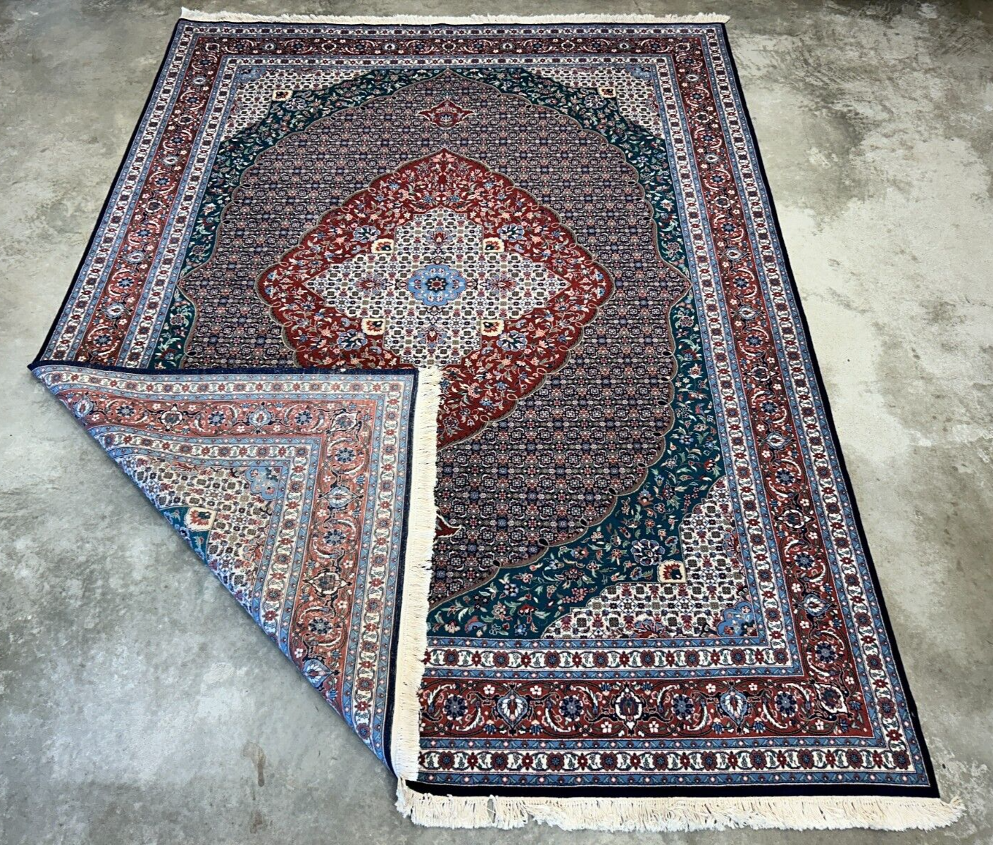 9'x12' Hand-Knotted 100% Wool Pile Sinopersian Carpet - Area Rug
