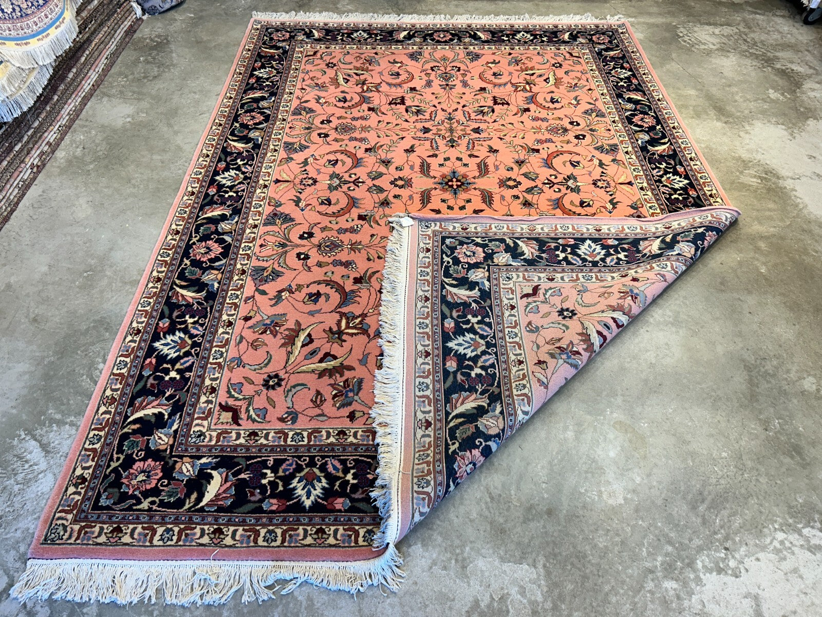 9'x12' Hand-Knotted 100% Wool Pile Romanian Rug