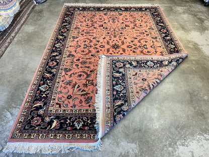 9'x12' Hand-Knotted 100% Wool Pile Romanian Rug