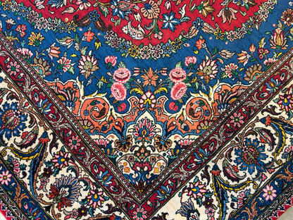 8'4"x11'11" Hand-Knotted 100% Wool Pile Bakhtiarie Rug