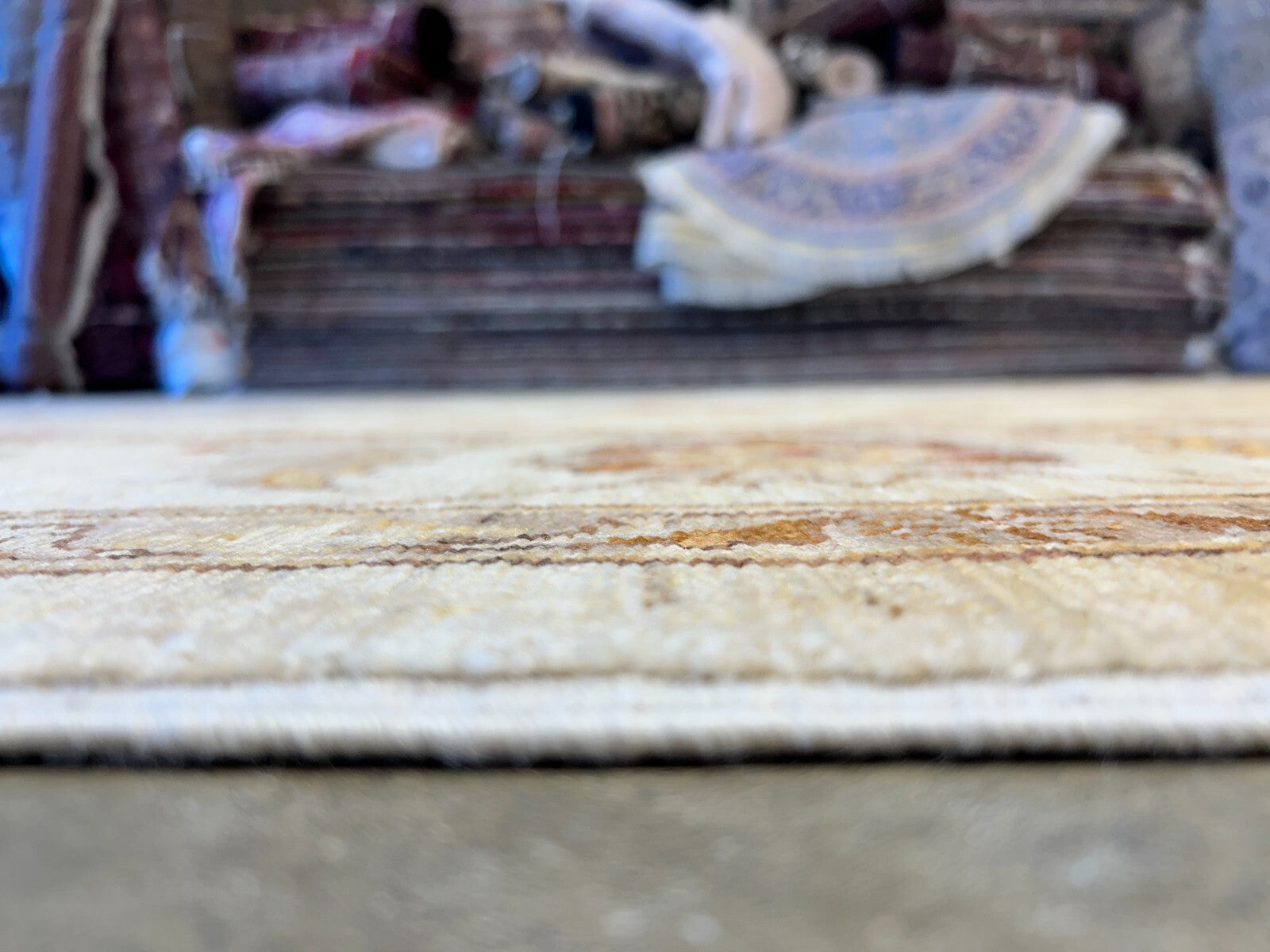 8'10"x12' Hand-Knotted 100% Wool Pile Oriental Rug