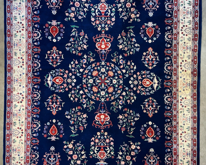 9'x12' Fine Hand-Knotted 100% Lamb Wool Pile SinoPersian Rug