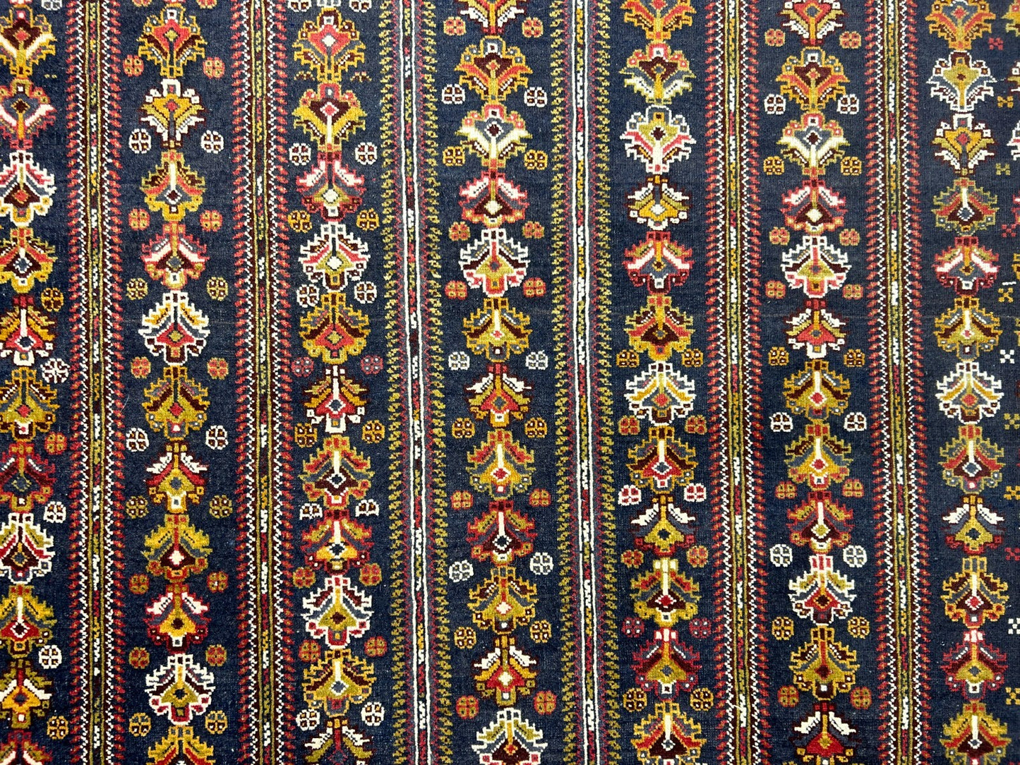 6'5"x8'9" Hand-Knotted 100% Wool Pile Balouchi Carpet - Area Rug