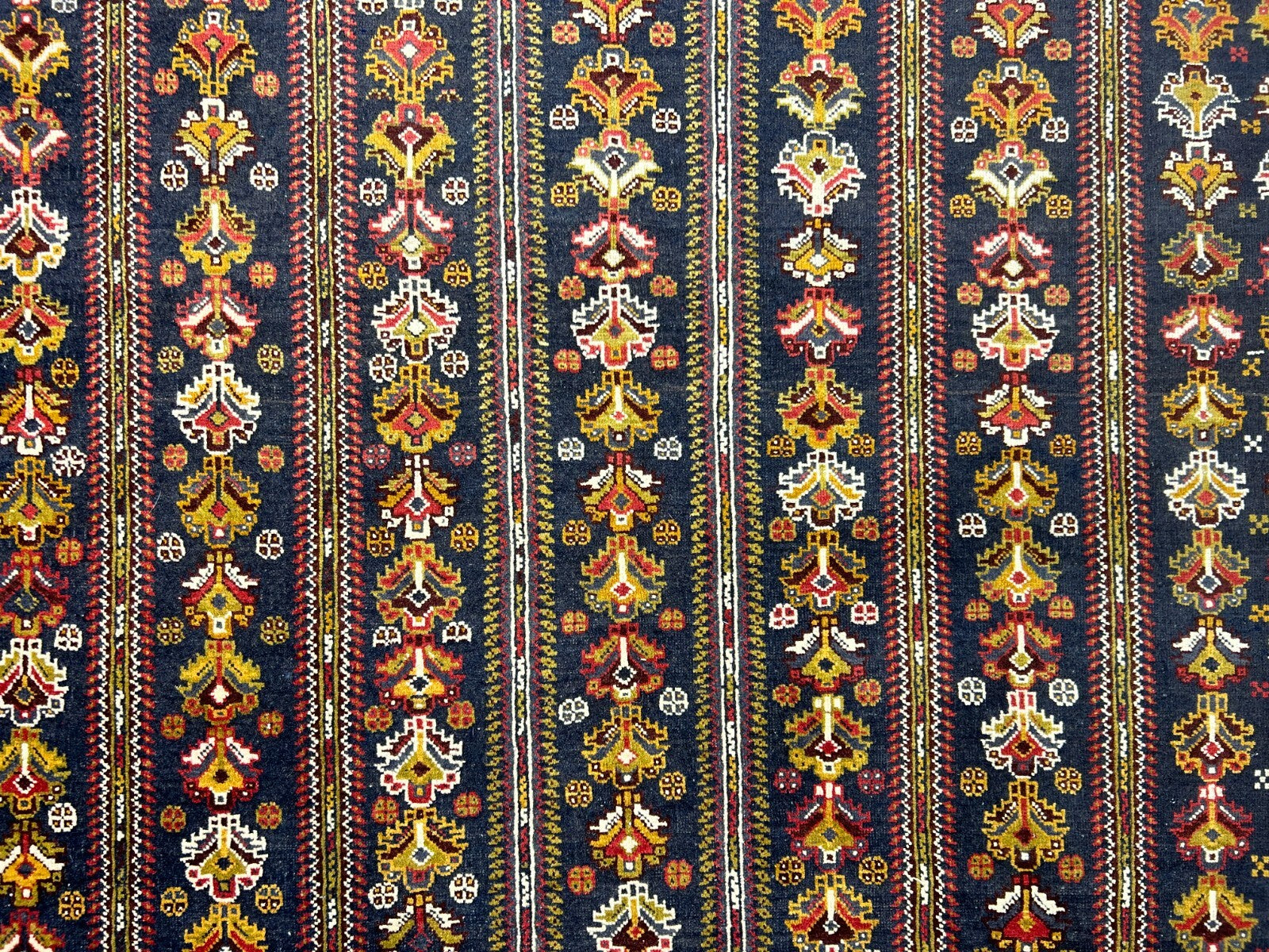 6'5"x8'9" Hand-Knotted 100% Wool Pile Balouchi Carpet - Area Rug