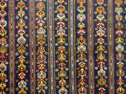 6'5"x8'9" Hand-Knotted 100% Wool Pile Balouchi Carpet - Area Rug